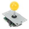 DIY USB Controller Computer Rocker Game Stick Joysticks with Control Chip for Arcade Game Yellow