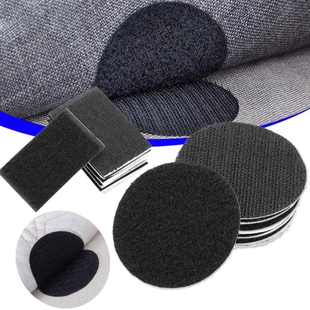 Doppelseitige selbstklebende Befestigungsaufkleber 6CM Auto-Fußmatten-Aufkleber Befestigungs-Greifer Universal