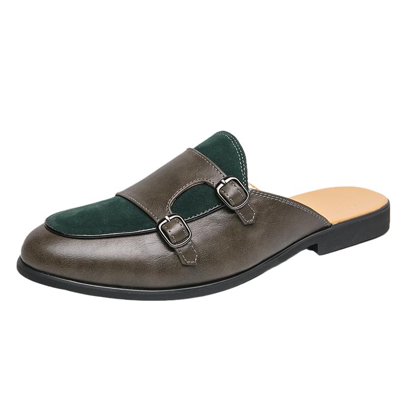 Fashion New Casual Leather Shoes For Men Summer Slip On Loafers Men British Style Leather Shoes Male Comfy Flat Loafers Men Good Quality