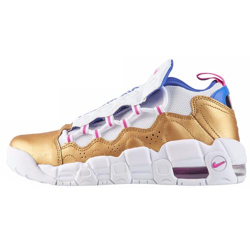 Nike Air More Money Fuschia Blast Gs AH5215-101 36 белый/золотой