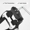 Mountain Bike Locking Pedals Crank Cleats Antiskid Bicycles Pedals Adapters for Improved Grip and Safe