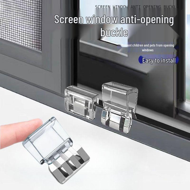 

Замок безопасности для детей на раздвижное окно из алюминиевого сплава