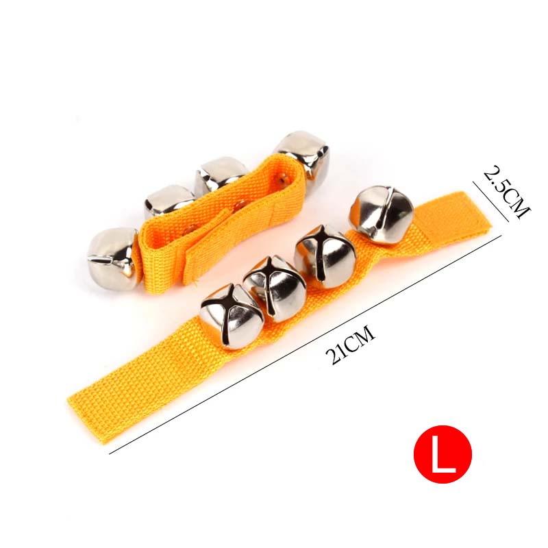 2 peças/conjunto Alça de Sino Acessórios de Dança Reutilizáveis Som Claro e Melodioso Props para Performance de Festival Competição Suprimentos TMZ