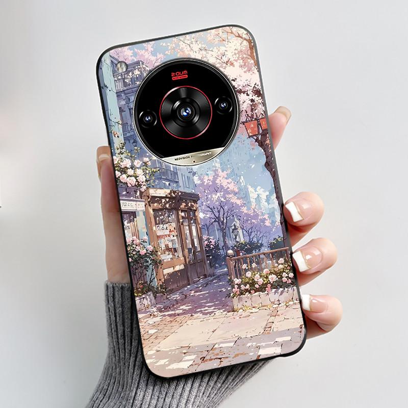 Funda Para ZTE Nubia Focus 2 Ultra Funda Z2463N Estética Lujo Linda Genial Niños Niñas Funda de Silicona Suave para Nubia Focus2 Ultra 5G