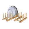 Multifunction Kitchen Dishes Stand Multi Grid Design Pot Lid Holder Dish Drainer Rack  Kitchen