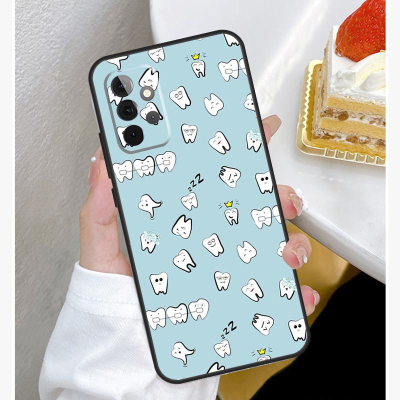 Dentist Dental Tooth Nurse Funda For Samsung Galaxy A52 A32 A12 A14 A34 A54 A51 A71 A53 A33 A13 A15 A25 A35 A55 Case