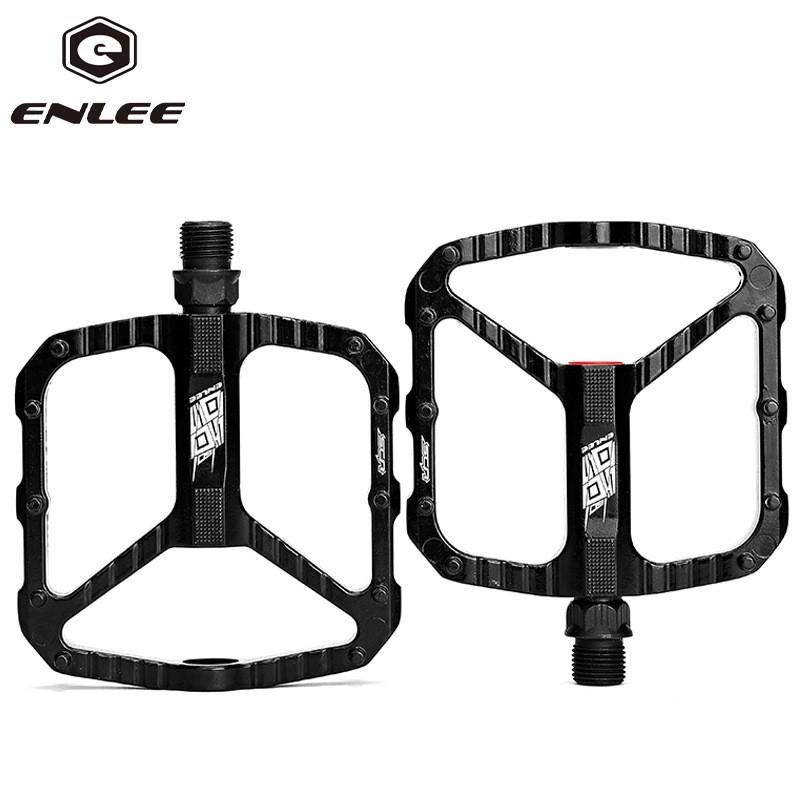 Aluminum Alloy Bicycle Pedals With DU Bushing Bearings Mountain Bike Cycling Accessories