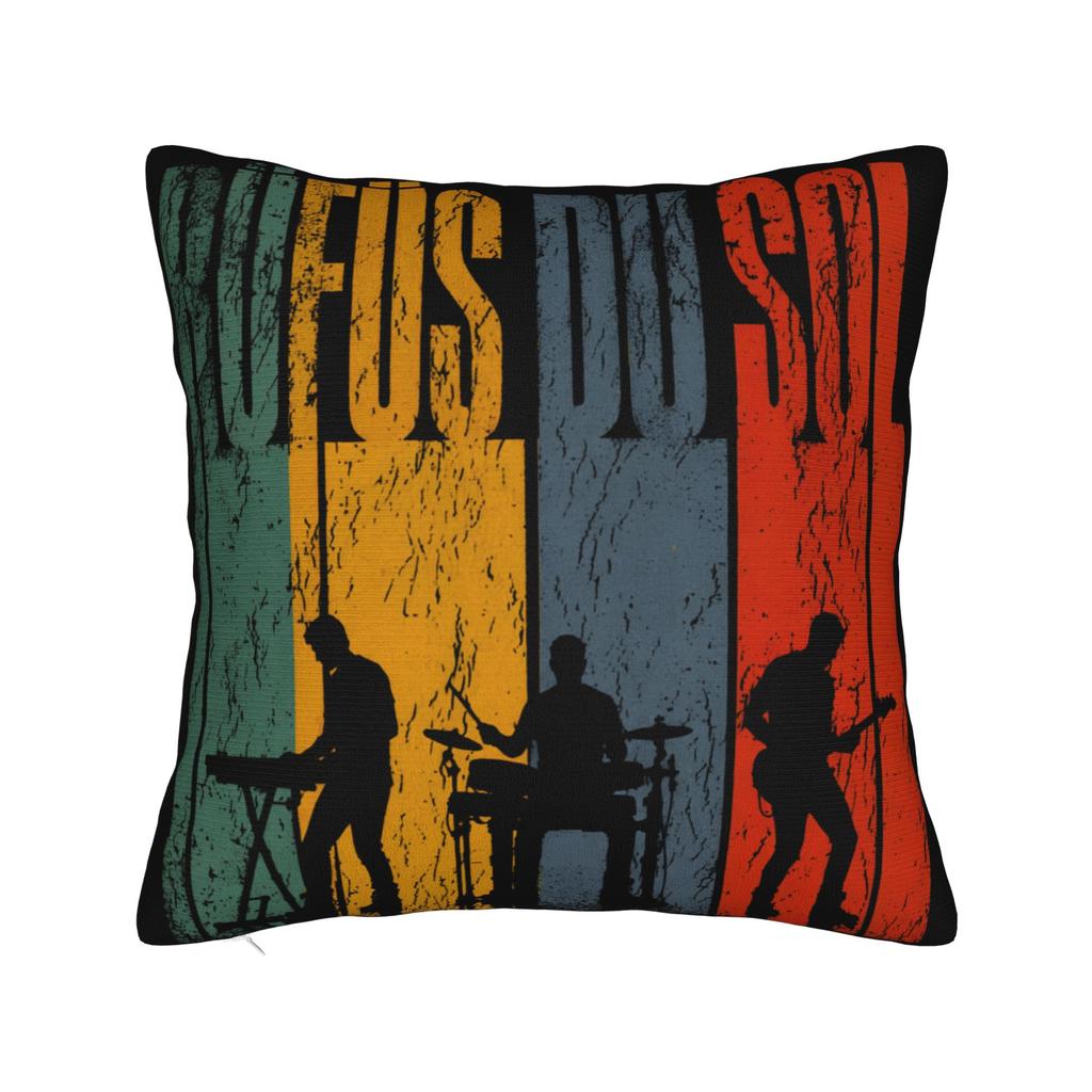 Decorative Pillow Covers Rufus Du Sol 2026 Concert Accessories Home Pillow Case Cover Drop Shipping Multi Size