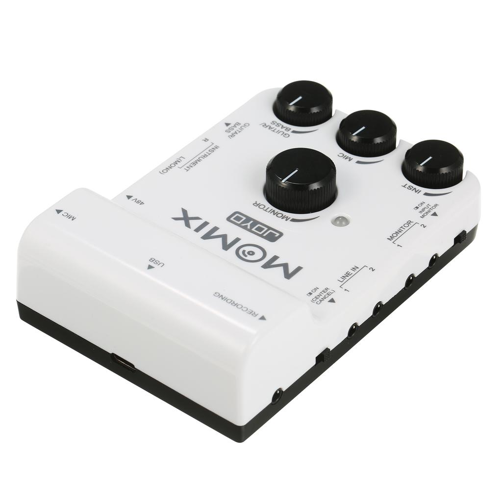 Joyo MOMIX USB Audio Interface Mixer Portable Audio Mixer Professional Sound Mixer for PC