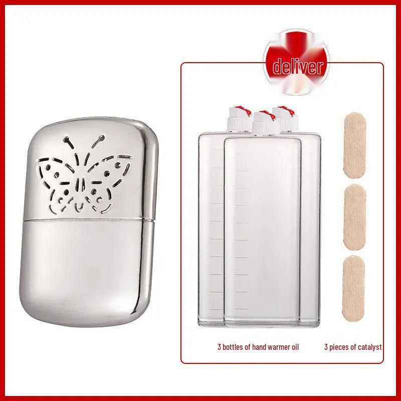 Portable Platinum Catalyst Hand Warmer: Pocket-Sized Winter Heating Gift