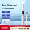 Ultrasonic Electric Teeth Cleaner: Portable Device for Removing Plaque and Tartar At Home