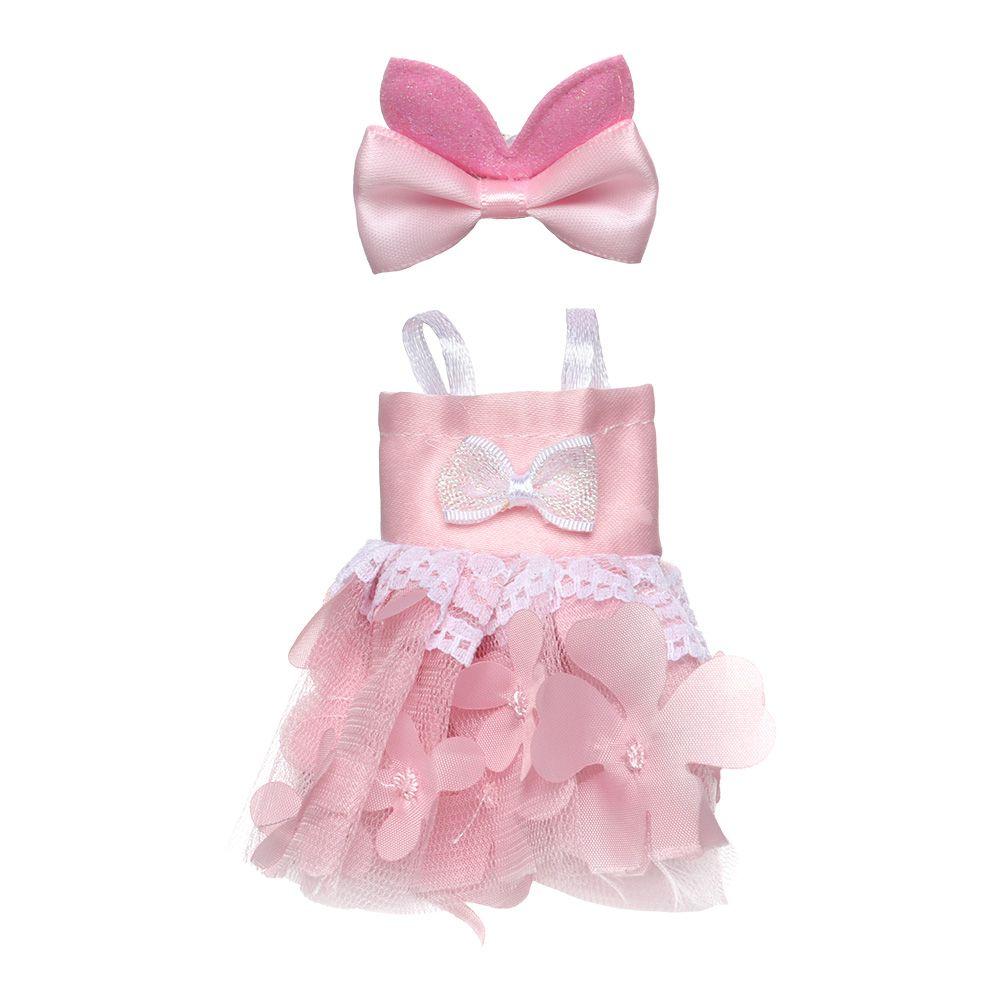 DIY Sewing Fabric Summer 16~17cm Dolls Dress Toys Lace Skirt Toys Clothes