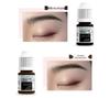 ResAP Long-Lasting Beauty Eyebrow Tattoo Pigment - Concentrated Liquid for Natural-Looking Brows, No Red or Blue Tones
