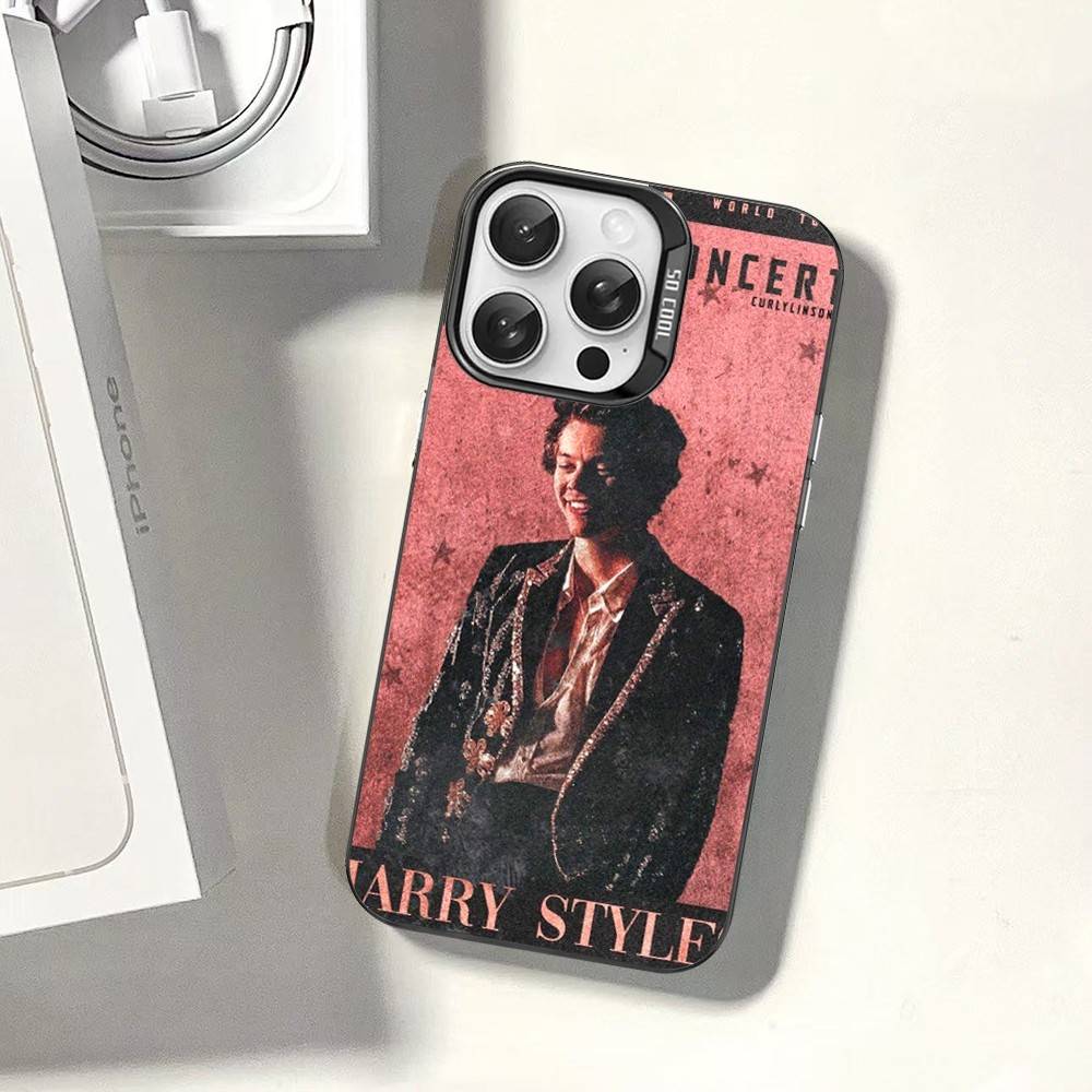 Pop Singer Harry Styles Colorful Phone Case For IPhone 17 16 15 14 13 12 11 Pro Max Plus Matte Cover