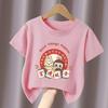 Monster Elf Cartoon Graphic Kids Adult Labubu Printed T-shirt Summer Casual Women's Clothing Loose Girl Short Sleeve Tees Top