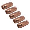 Pacote de 5 Bicos de Soldagem 198855 5/8 de Polegada Compatível para Miller Spoolmatic 15A 30A Série Pro XR Consumíveis de Soldagem MIG Refrigerados a Gás