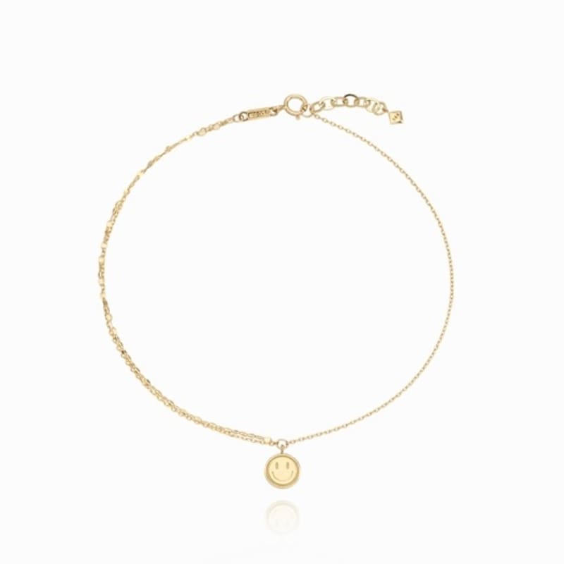 

miniGOLD Mini Gold Smile Anklet FETM4009 Pink Gold_22
