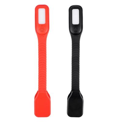 Mini LED Clip Book Light USB Rechargeable Book Reading Light Brightness Adjustable Eye-Protection Portable Read Light