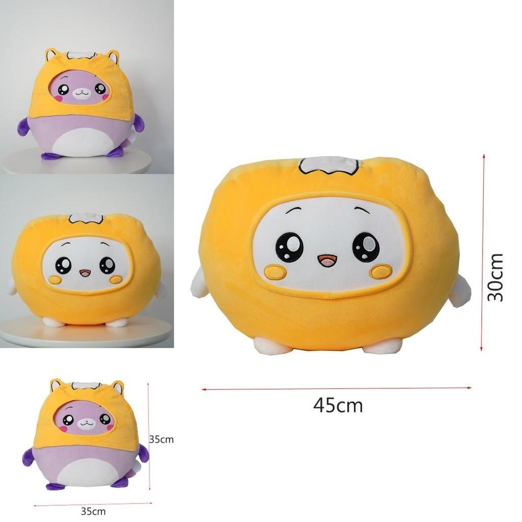 Lankybox Foxy Boxy Shark Rocky Sticky Plush Toys Maximum Softness And Comfort