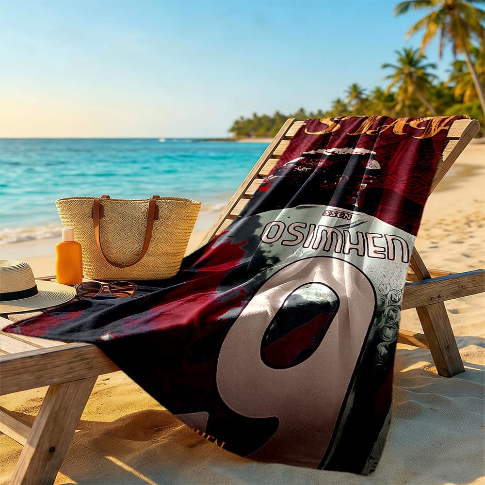 Galatasaray Beach Towel High Absorbency & Quick-Dry Comfortable Lightweight