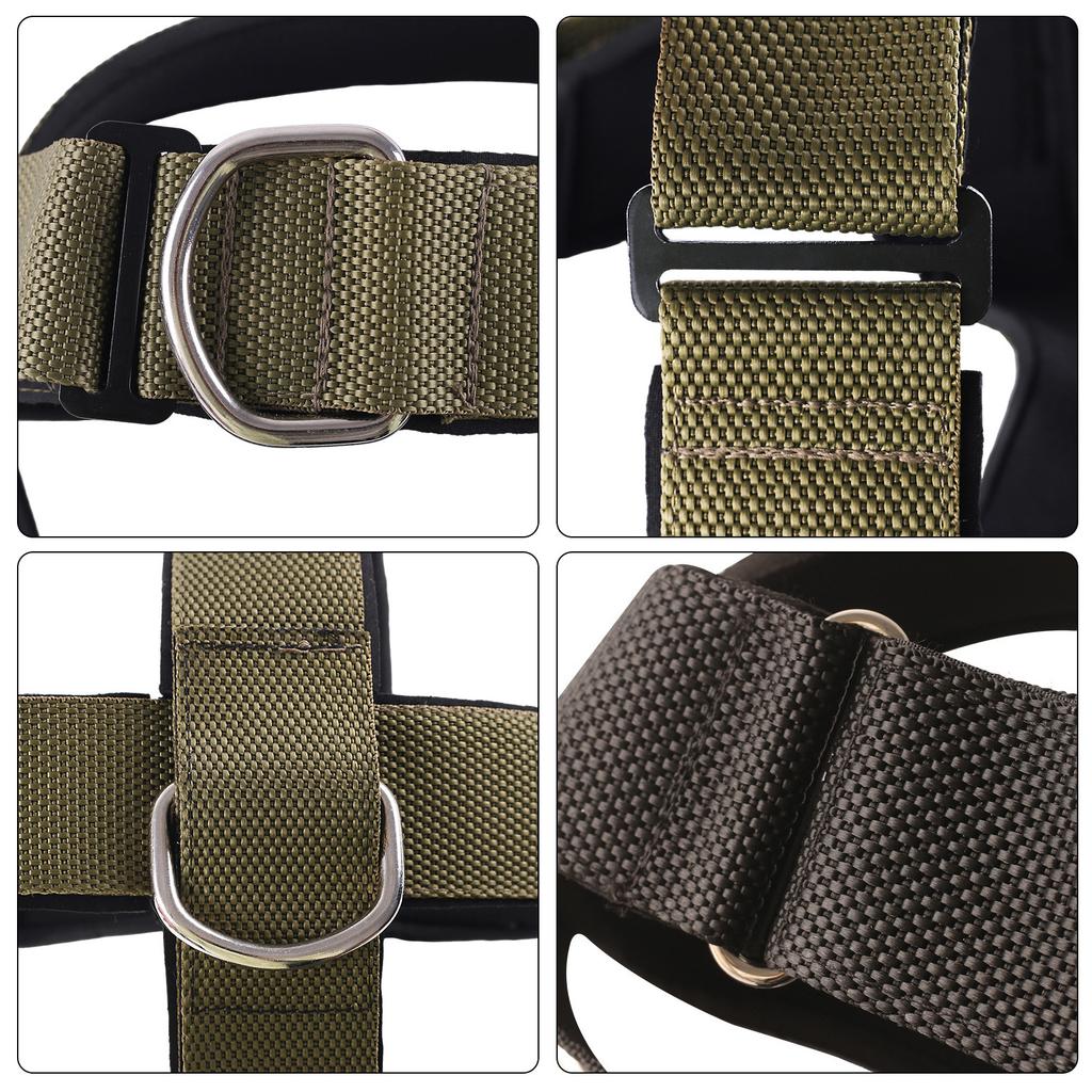 Fitness Neck Harness Weight Lifting Training Exerciser Head Harness Exerciser with Steel Chain Boxing Trainer Equipment