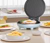 Aux Electric Griddle: Compact Double-Sided Sandwich & Pancake Maker for Home Use