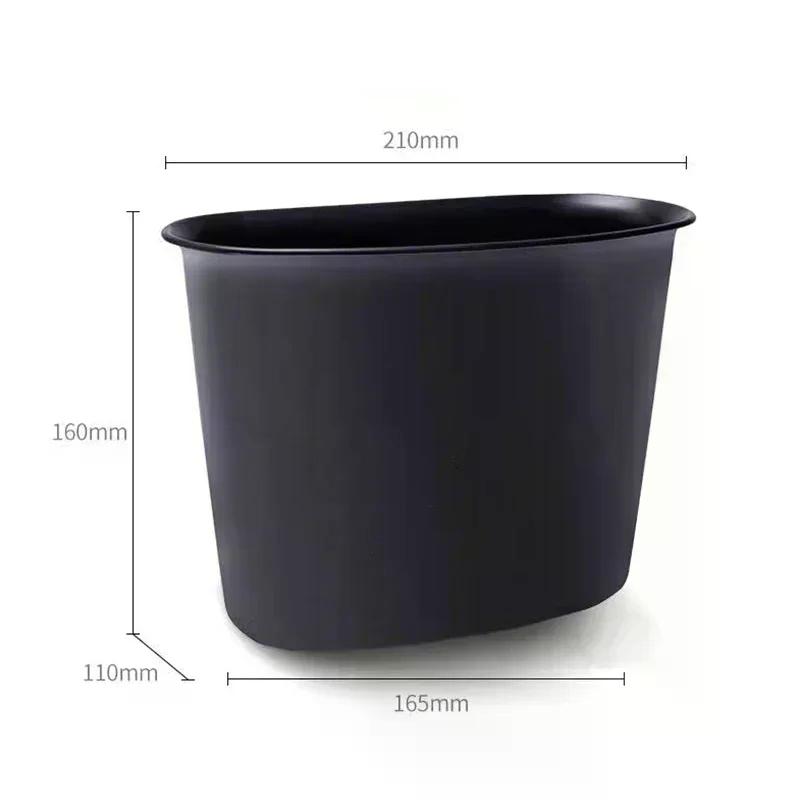 Leak-Proof Car Garbage Can Small Size Multipurpose Leak-Proof Garbage Container Storage Organizers Automotive Garbage Cans