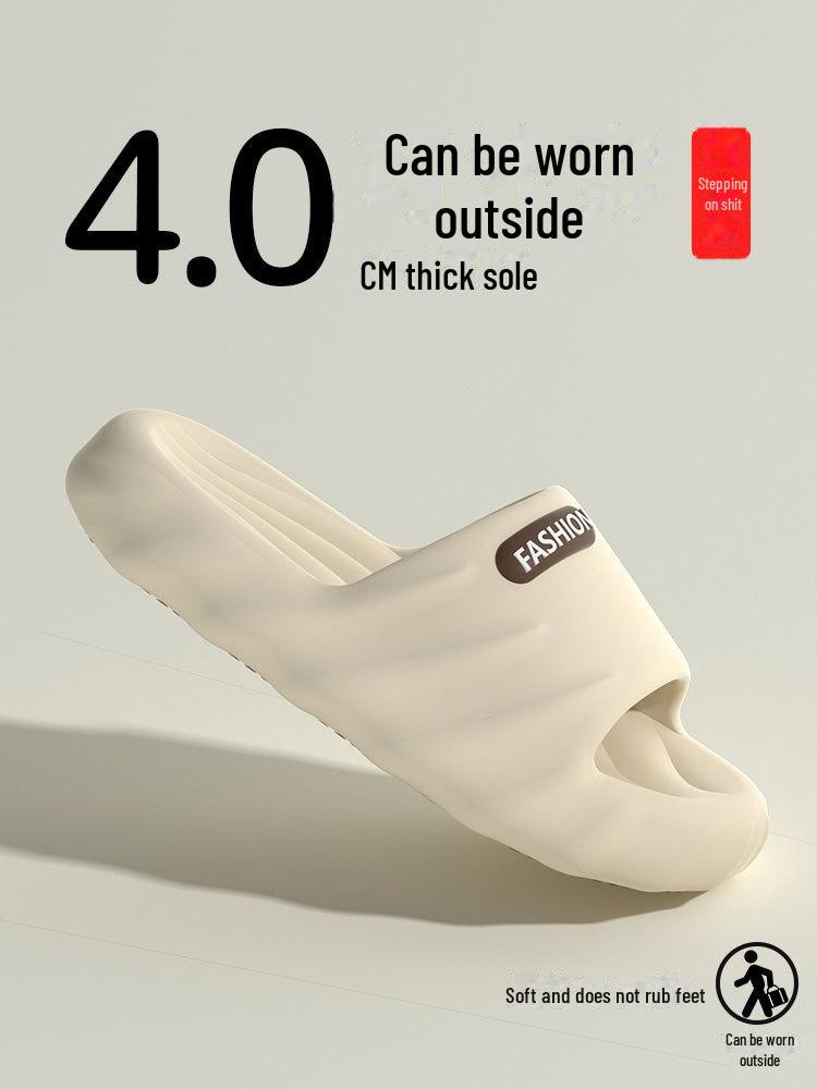 Men's and Women's 2024 Anti-Slip Thick Sole Outdoor/Indoor Slippers - Comfortable Couple Sandals for Summer