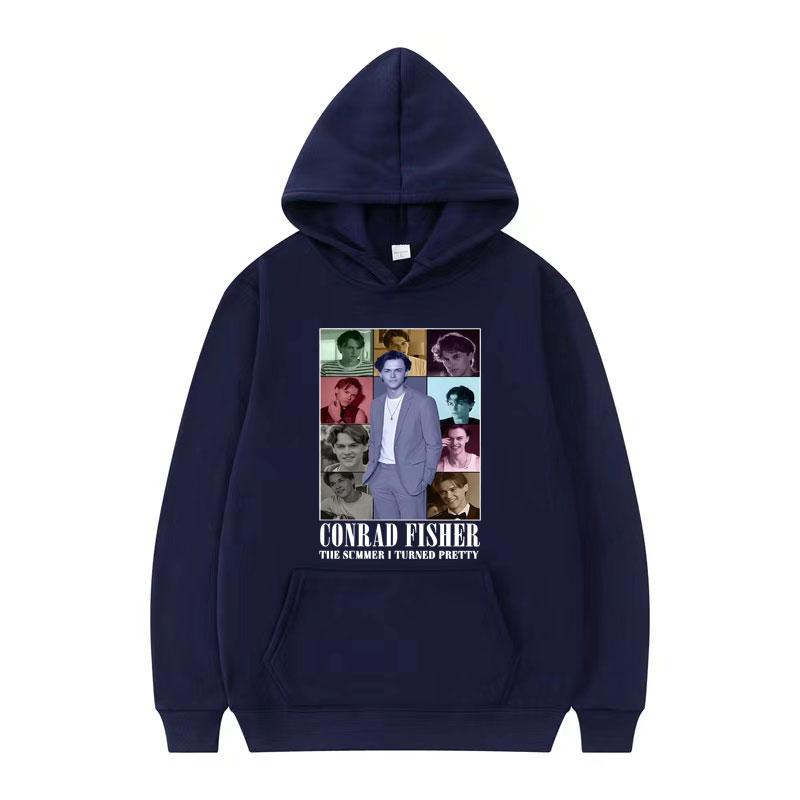 Conrad Fisher Team Conrad Beach Sweatshirt The I Turned Pretty Hoodies Men Women Clothing Harajuku Vintage Oversized Hoodie Tops