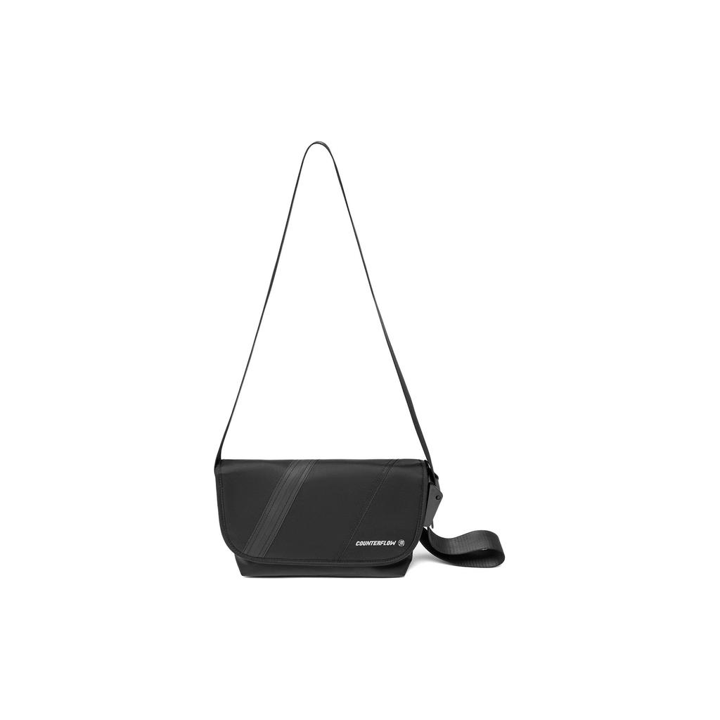 New LiNing CF Polyamide Sling Bag, Shoulder Bag, Crossbody Bag Regular Unisex Black ABDU177-2