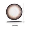 Zhishi Retro Stone Ceramic Salad & Steak Plate