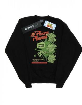 Mens Toy Story 4 Pizza Planet Little Green Men Sweatshirt