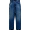 Jeans Men's Blue Moderate Straight Fit Pants C00021-863