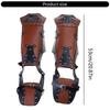 Coprigambe Medievali Pirata e Rinascimentali in Ecopelle Copristivali Steampunk per Costumi