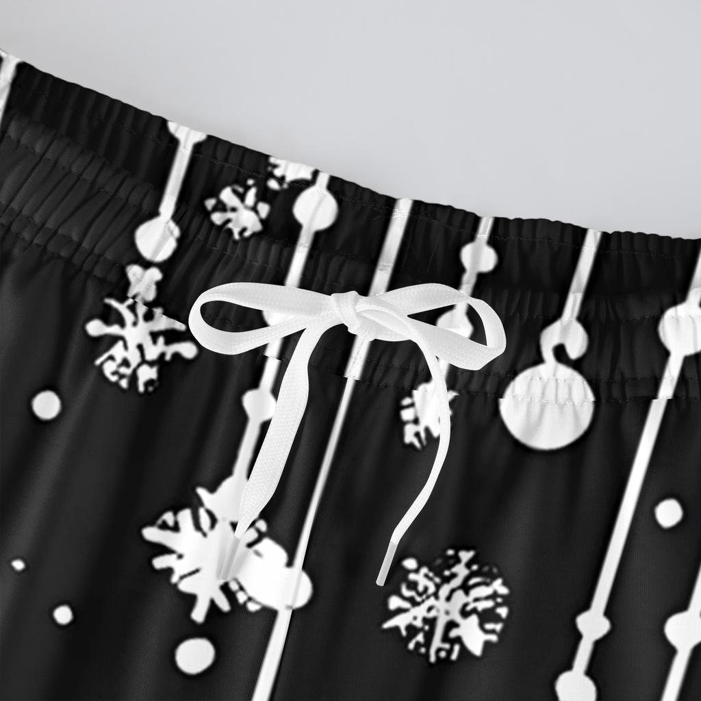 Herre avslappet passform fritidsjoggebukser med elastisk midjebånd og snøring yogabukser