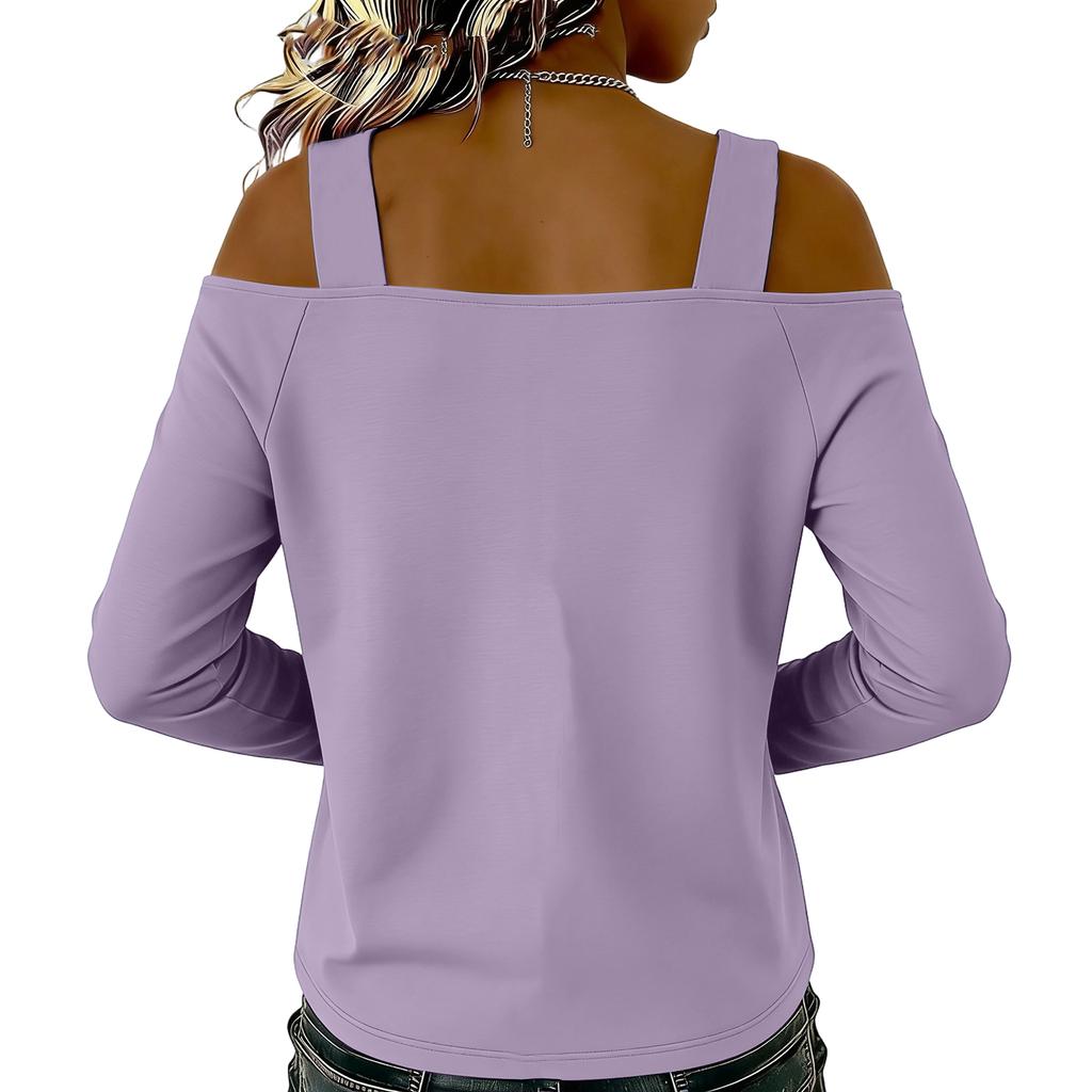 Women's Color Casual Fashion Loose Cotton Linen Lace Splicing Round Neck Shirt Top