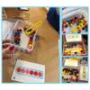 Clip Beads Test Tube Toy Children Logic Concentration Fine Motor Training Game Montessori Teaching Aids Educational Toy for Kids