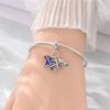 Building Series Copper Charms Eiffel Tower Castle Cherry Blossom Fit Travel Charm Bracelets Women Diy Jewelry Gifts
