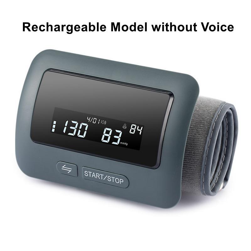 Automatic Blood Pressure Monitor with Voice Broadcast and Memory Function Heart Rate Pulse Monitor for Home Health Care