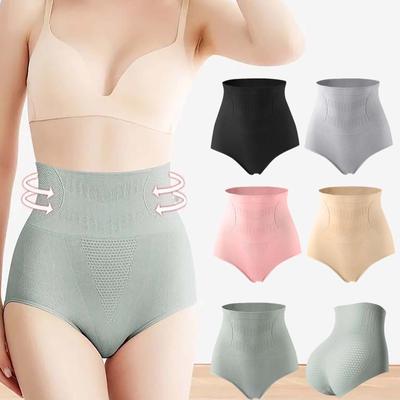 Damen Shorts High-Waist Panty Mid-Thigh Body Shaper Bodysui Tight Underwea