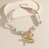 Cross-border Starfish Shell Beaded Necklace: Fashionable Handmade Imitation Pearl Jewelry