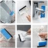 Mirror Wiper Scraper Dual Purpose Glass Cleaning Brush Household Bathroom Tile Can Be Hung with Handle Window Cleaning Brush