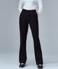MALOUPE 2138 Brushed Stretch Slim Bootcut Pants (Black)