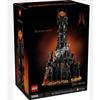 Model LEGO - Pán prstenů - Barad-dûr - 5471 dílků - 10 figurek - 83x45x30 cm