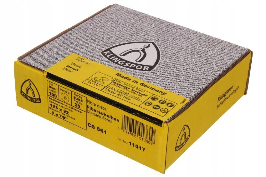 Cs561 Fiber Disc Granulation 36 125mm 11012