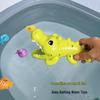 Kids' Bath Toys: Crocodile and Fish Game – Creative, Educational Bathtub Fun