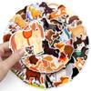 50 Cartoon Ponies Personalized Cute Animal Creative Decoration Water Cup Computer Mobile Phone Case Waterproof Stickers