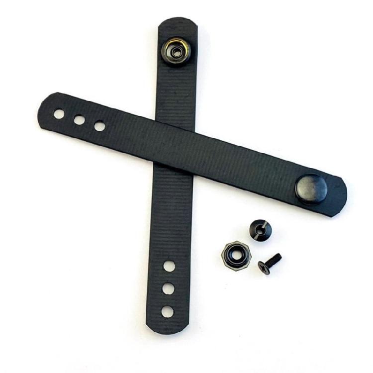 Outdoor Rubberized Belt Clip For 5 6mm Eyelet Sheaths Secure Fit