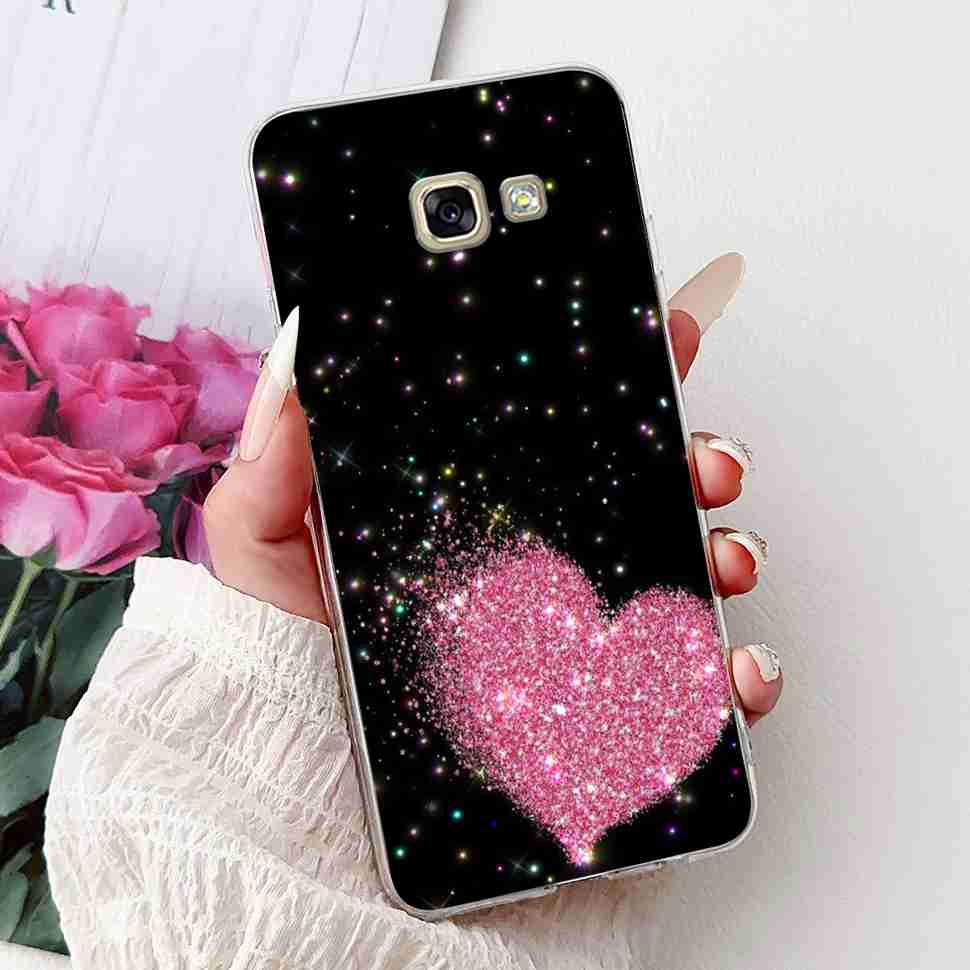 Cute Dsign For Samsung Galaxy A5 2017 Case Cartoon Lucky Koi Soft Silicone TPU Cover For Samsung A5 A5 SM-A520F 5.2" Back Shell