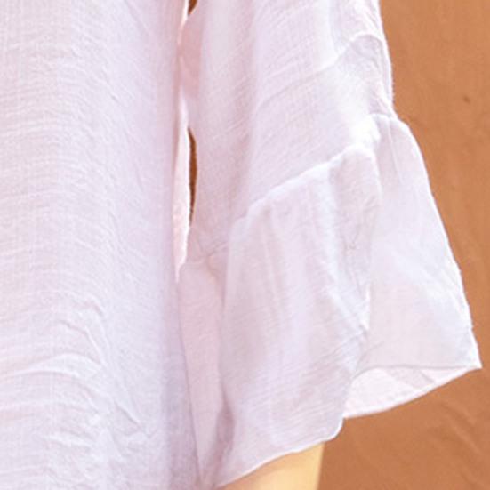 Chic Summer Beach Dress Bohemia Sunscreen Beachwear Long Sleeves Women Beach Dress Women Garment